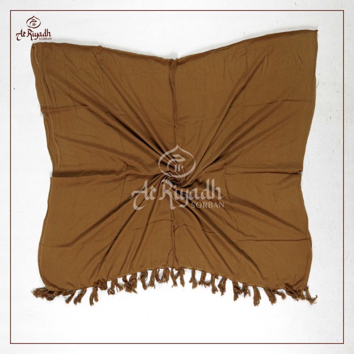 Promo Rida Sorban ZAWEEYA Sorban Polos - COKLAT MUDA DA292