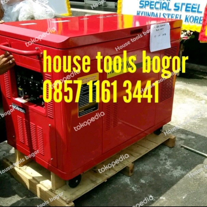 Hemat Genset Silent 15 Kva 3 Phase Honda Termurah