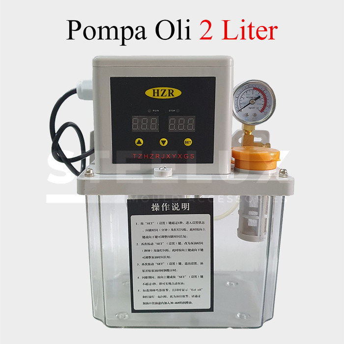 Pompa Oli Lubrikasi Otomatis 2 Liter / Automatic Lubricant Pump 2L 2 L