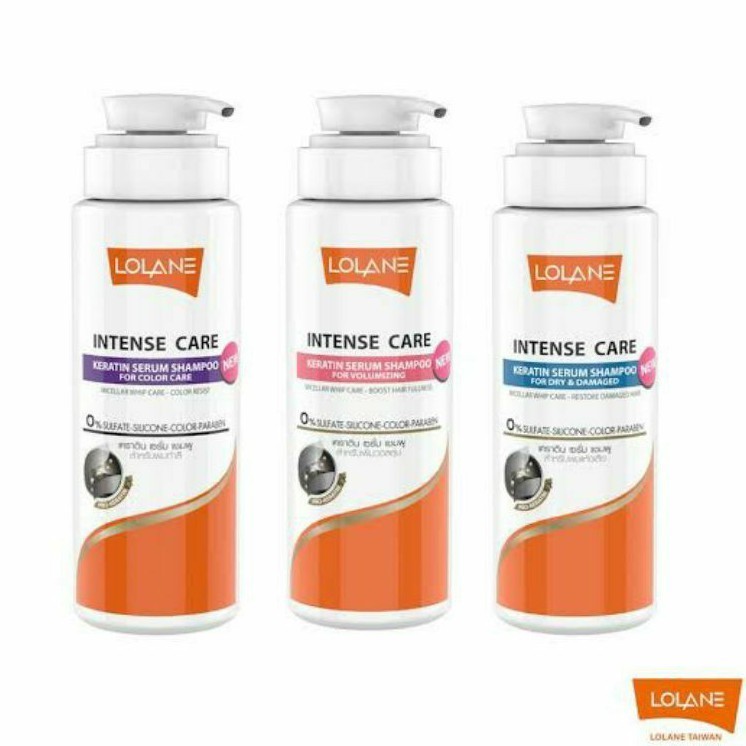 LOLANE Intense Care Keratin Serum Shampoo For 400ml