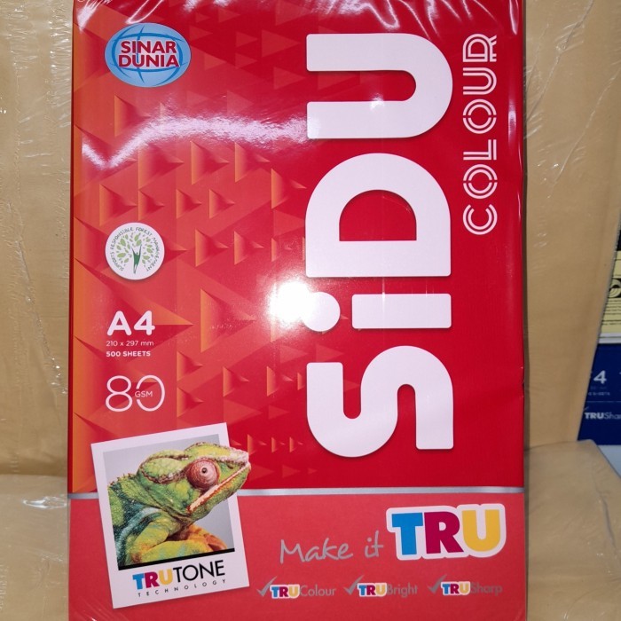 

Sidu A4 80g IT 250 RED