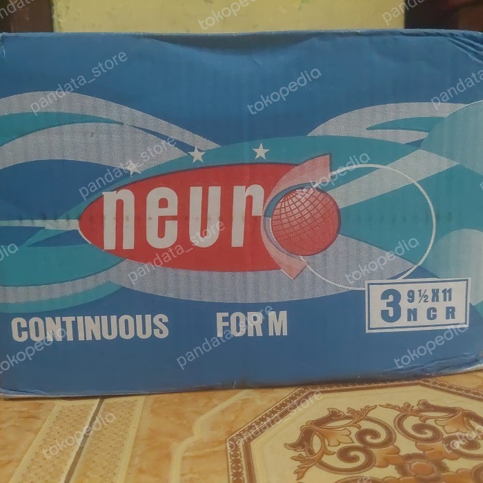 

kertas komputer continuous form NEURO 3ply 9,5x11 warna
