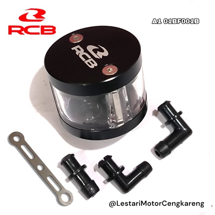 Tabung Minyak Rem RCB Brake Fluid Tank A1 Bulat Radial Universal