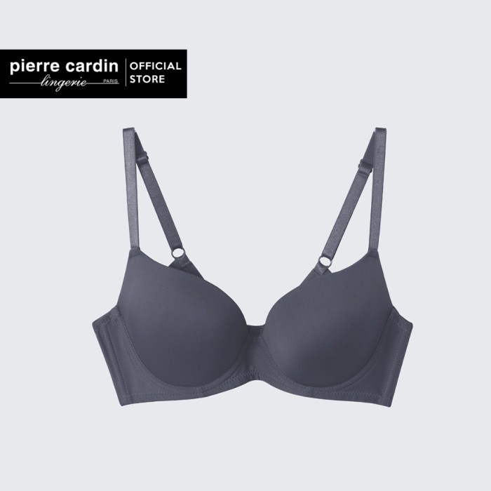 Bra Wanita Pierre Cardin Bra Essentials Fuller Demi 609-62217B (Cup B) - Dark Grey, 34B terlaris
