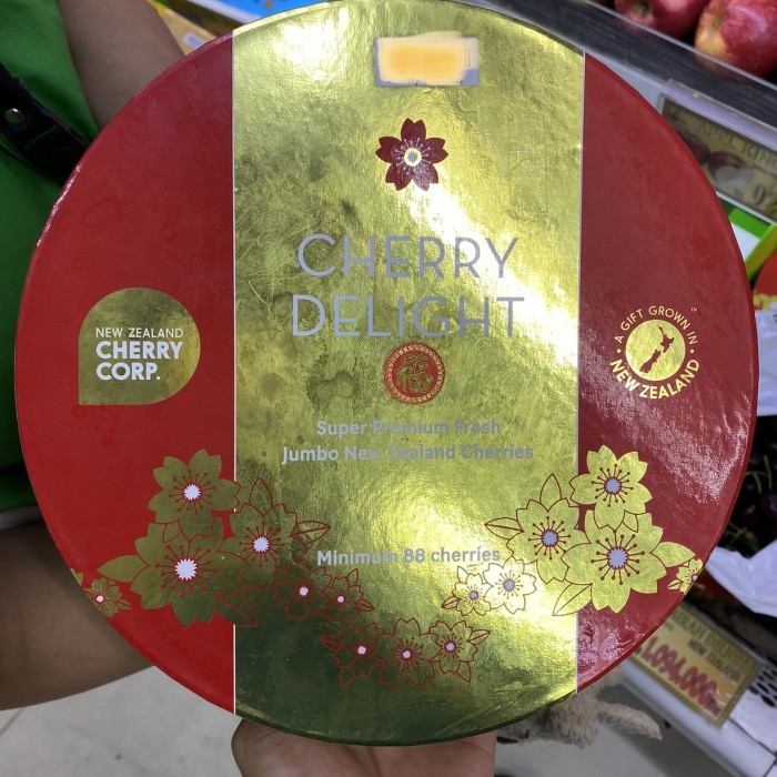 

Cherry premium New zealand garing manis 2 kg jumbo