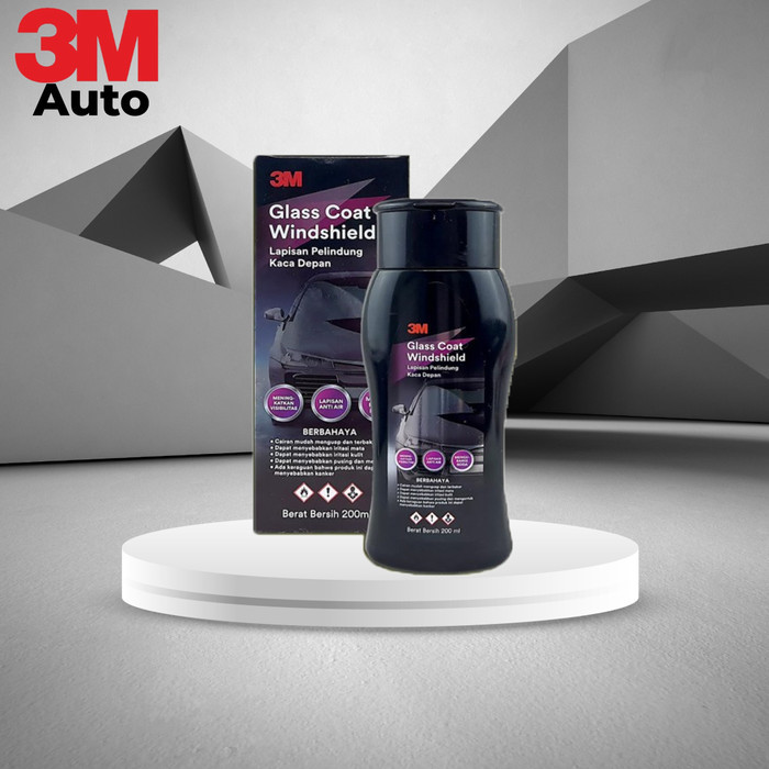 FREE ONGKIR 3M GLASSCOAT WINDSHIELD LAPISAN PEMBERSIH KACA MOBIL BISA COD
