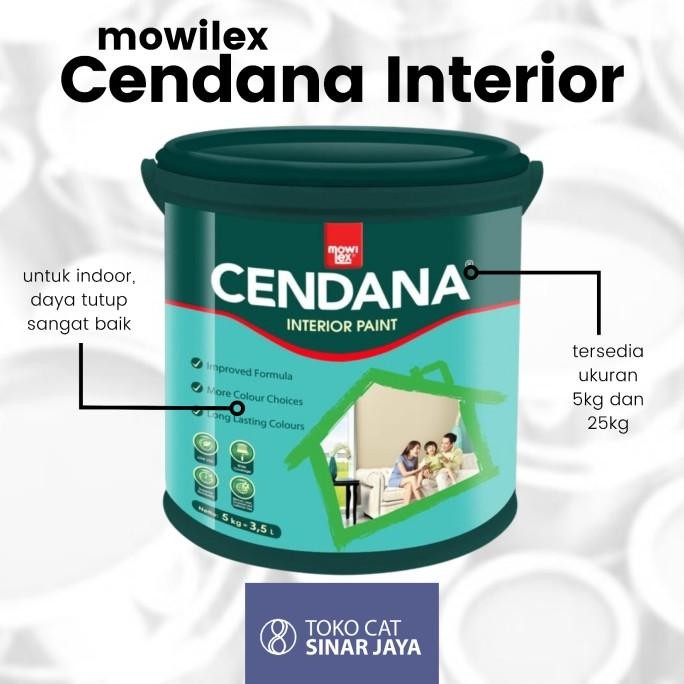 Cat Dalam Cendana Mowilex 5Kg Murah Berkualitas