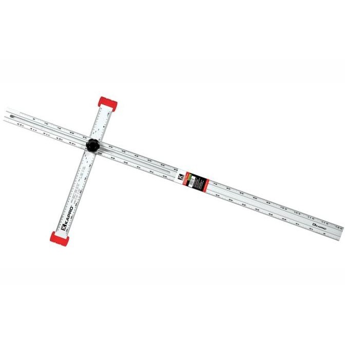 

TERBARU - Penggaris Adjustable Drywall T-Square 120cm (48) Kapro 317 Inc Ppn