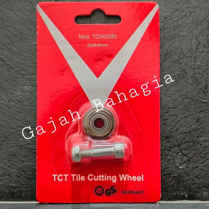 Mata pisau alat potong granit bearing Meja potong keramik dorong