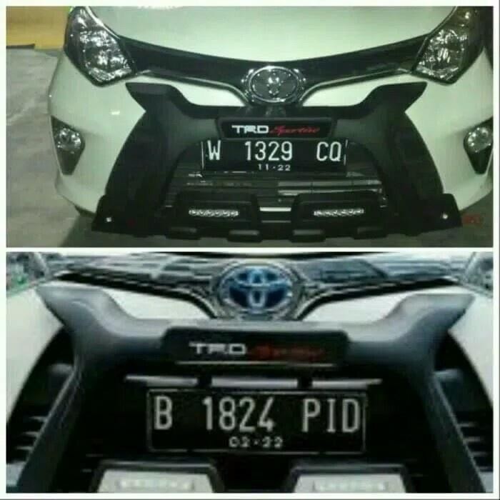 Tanduk Depan Bumper Depan Model Luxury Led Mobil Avanza Xenia