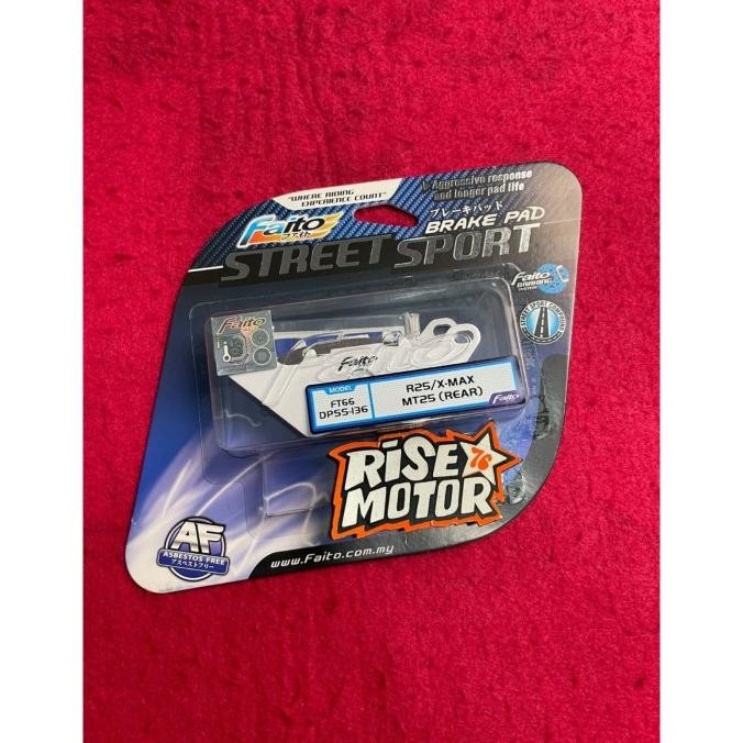 kampas rem faito xmax belakang 