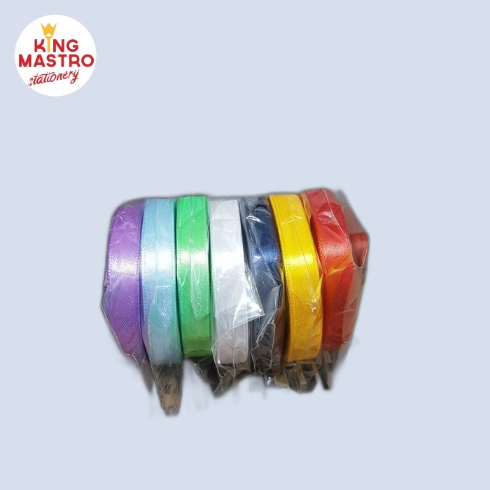 

TERBARU Pita Satin ukuran 1/2inc