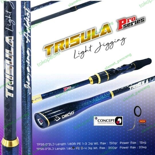 joran Daido Trisula pro series 180cm pe 1-3&pe 2-4