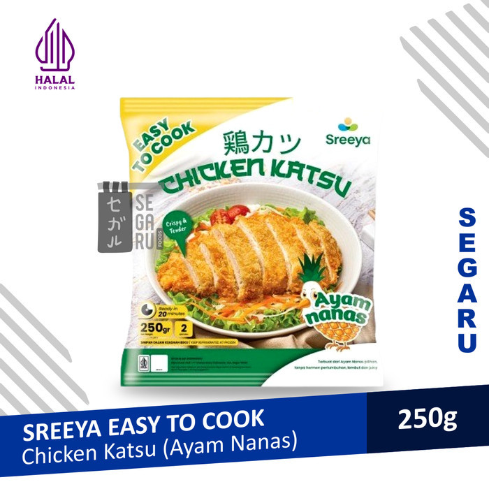 

Sreeya Chicken Katsu Ayam Nanas Easy To Cook 250Gr