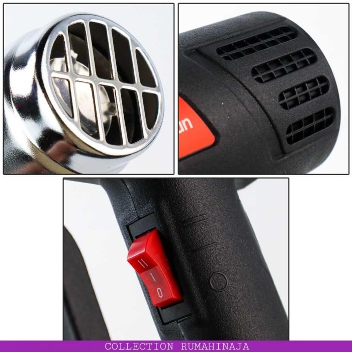 Newww Mesin Pengering Pistol Udara Panas Pengering Rambut Pengering Sticker