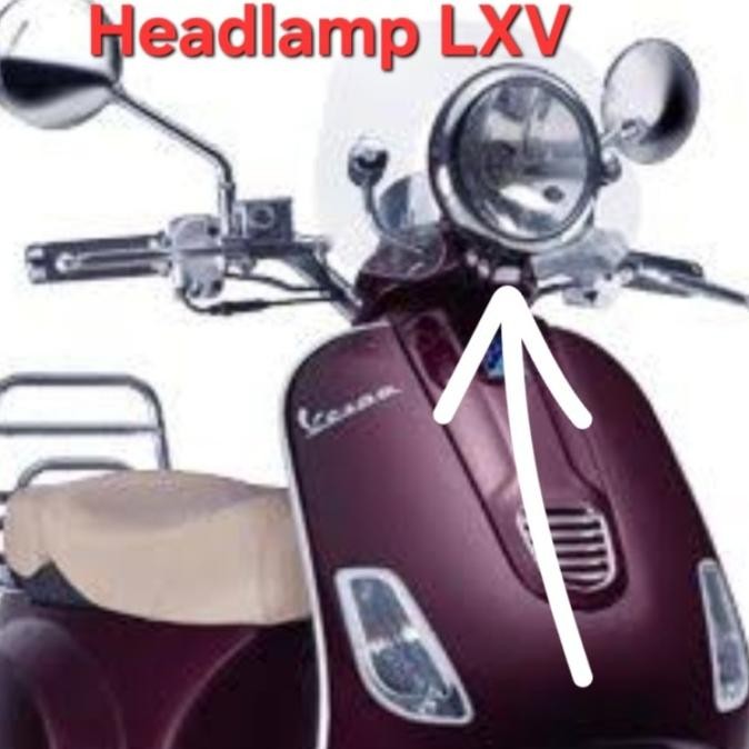 Headlamp / Reflektor Lampu Depan Vespa LXV Original