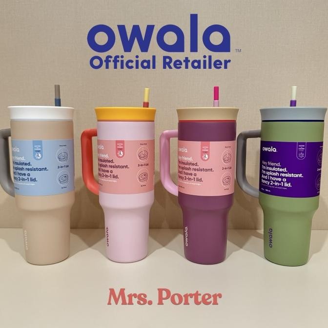 Owala 40oz (1185ml) Tumbler (Stainless Steel)