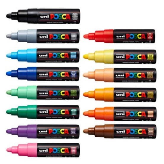 

TERBARU Uni Posca Paint Marker PC-7M - Broad Bullet Point - Part 2