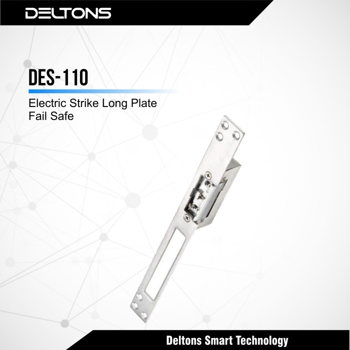 TERBARU Electric Strike Elektrik Door Strike Lock Long Plate