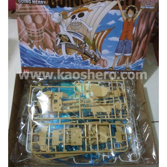 Ready Yaa Model Kit Ship Kapal Going Merry - One Piece