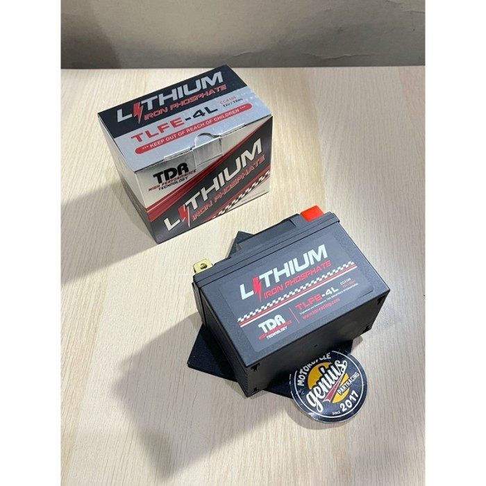 Ready AKI MOTOR TDR LITHIUM IRON PHOSPHATE ( LifeP04 ) BATTERY TLFE - 4L 12V - 18WH ( MIO M3 - MIO J