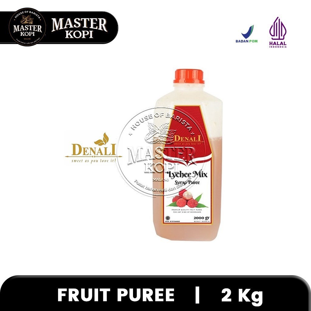 

Lychee Puree Denali Fruit Mix Smooties 2 kg