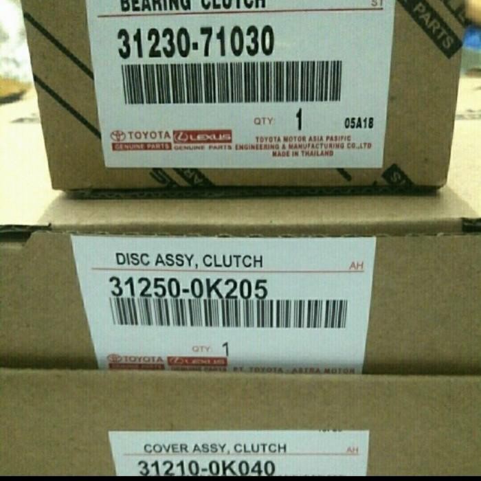 Kampas Kopling Set Fortuner 2.5 Hilux 2.5 Asli