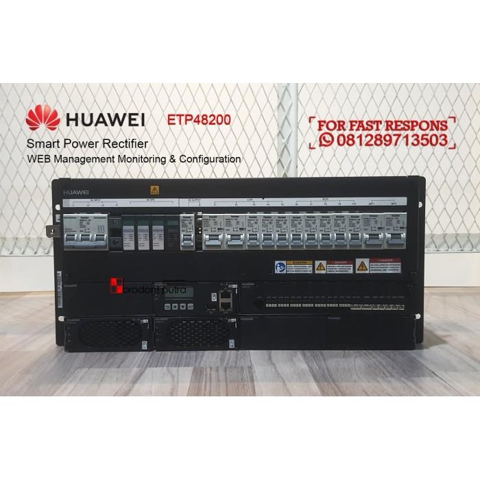 Huawei Etp48200 Smart Power Rectifier 48Vdc Harga Saudara