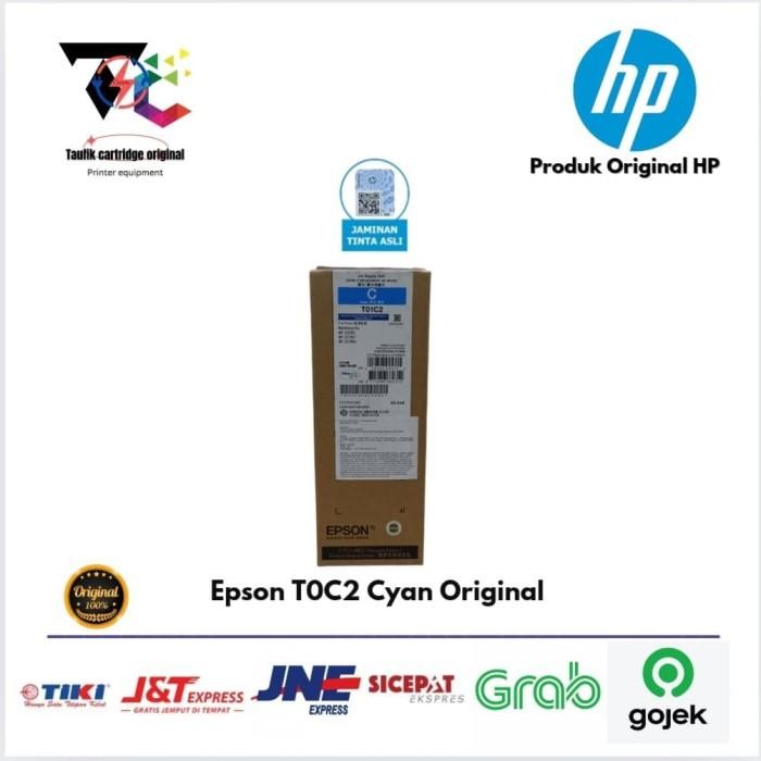 Tinta Epson T01C Standard Tinta Printer Epson Wf C579R 579R - Original