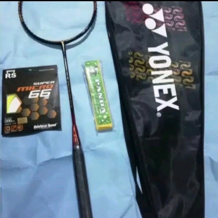 Raket Badminton Carbonex 50 Bonus Tas dan grip