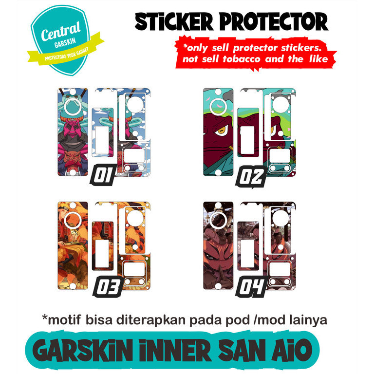 

*Fullbody* Inner San Aio Narto 01 Garskin Case/Stiker Premium Custom COD
