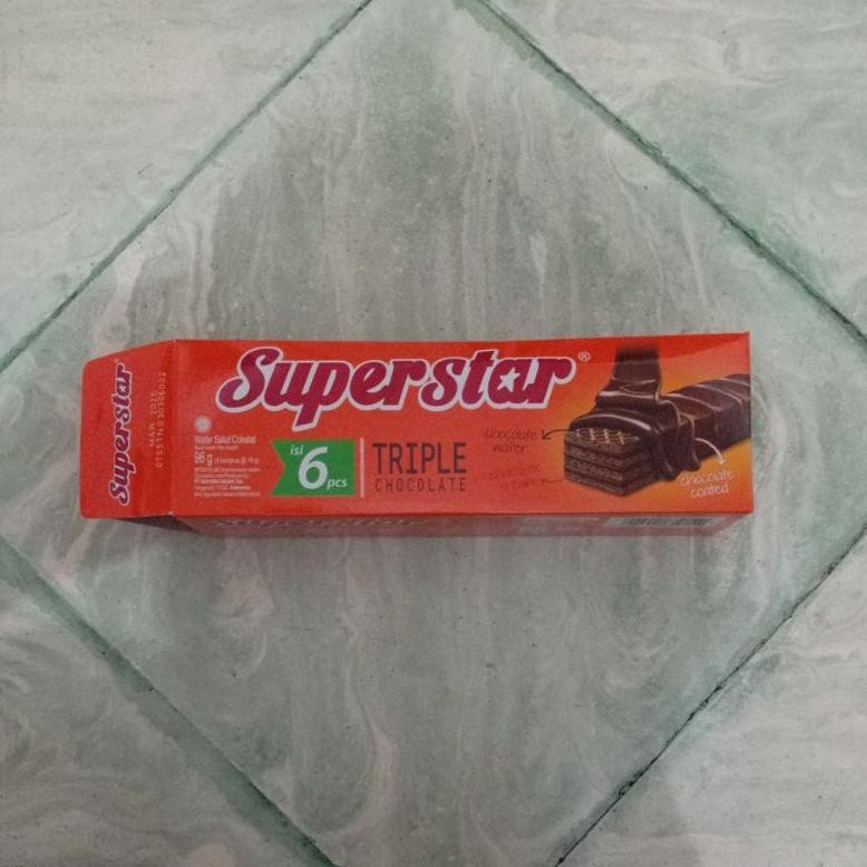 

SUPERSTAR ~ WAFER SALUT COKELAT 1 KOTAK