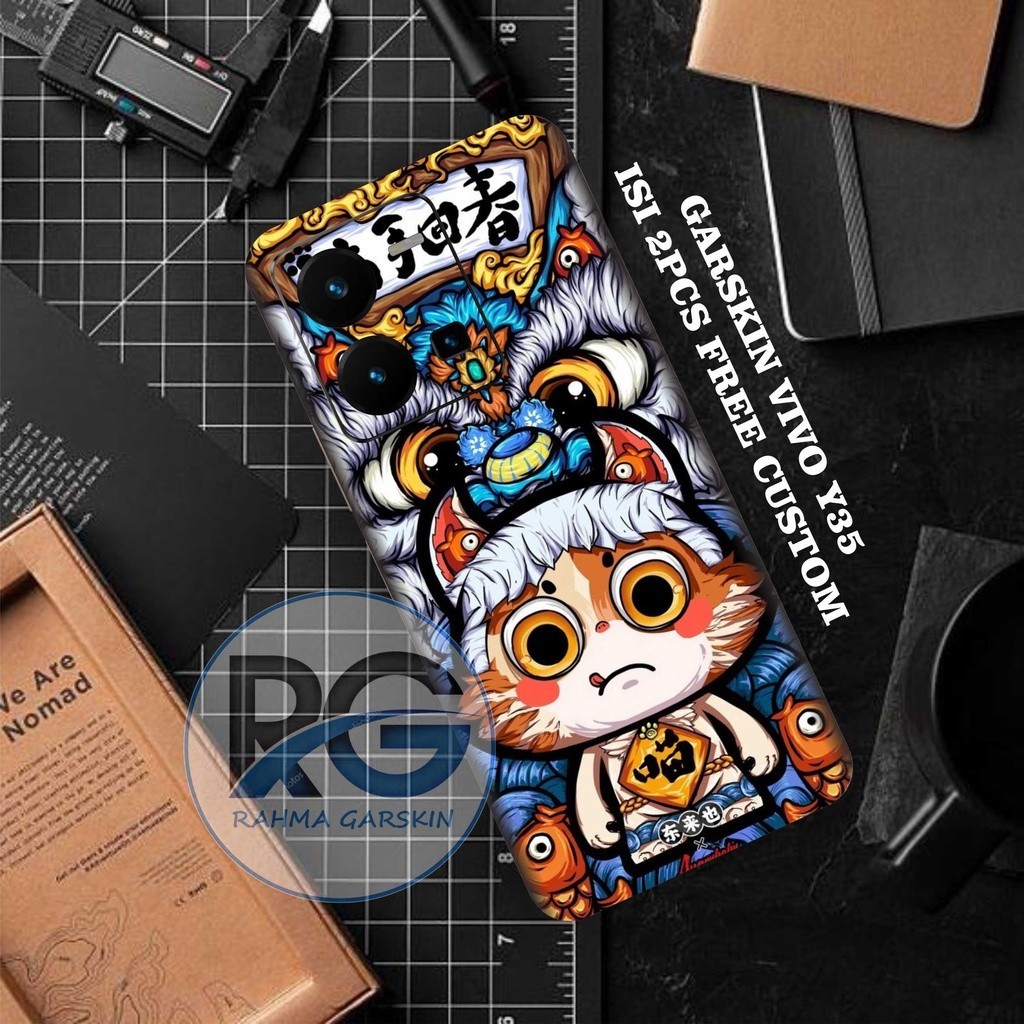 

*Fullbody* Vivo Y35 Garskin Case/Stiker Premium Custom COD