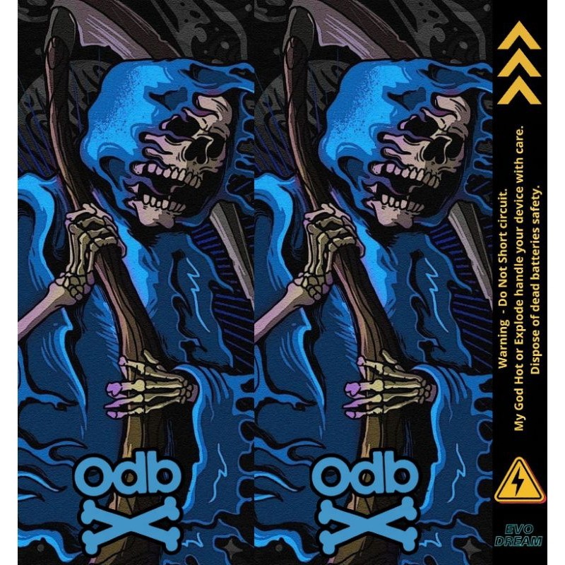 

*Fullbody* Famstore Pelindung Baterai Wrap Stiker 18650 Odb V2 Dan Anti Gores Garskin Case/Stiker Premium Custom COD