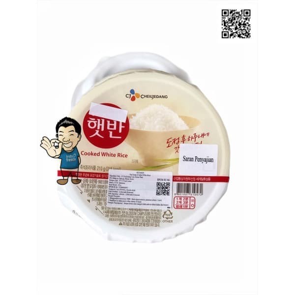 

Ina - Hetbahn Cooked White Rice- Nasi Instan Khas Korea 210 Gr
