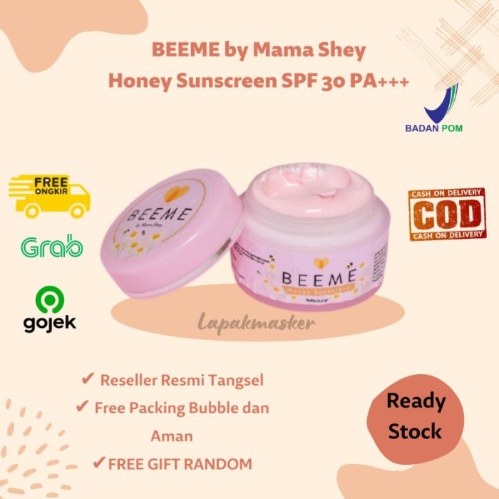 BeeMe Honey Sunscreen SPF 30 PA Aman Bagi ANAK MINIM USIA 3 TAHUN
