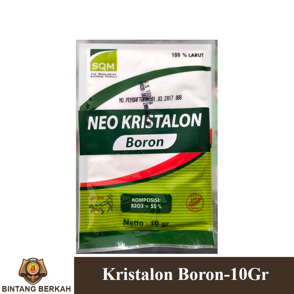 Neo Kristalon Boron 10 Gram Pupuk Boron Borate Pertanian