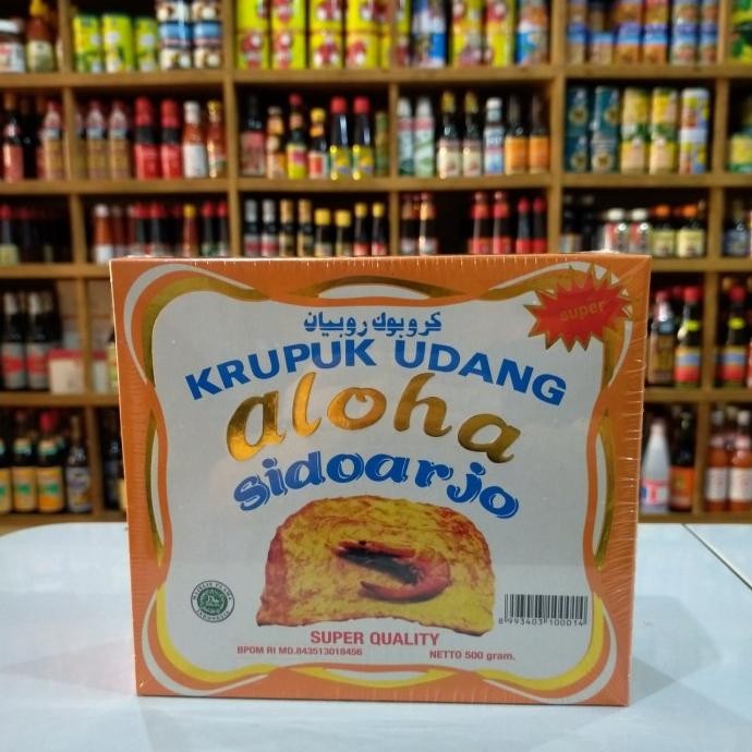 

Grab/Gosend Aloha Kerupuk Udang Orange SUPER QUALITY 500gr