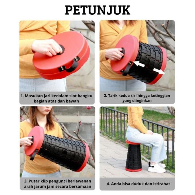 KURSI LIPAT TELESKOPIK