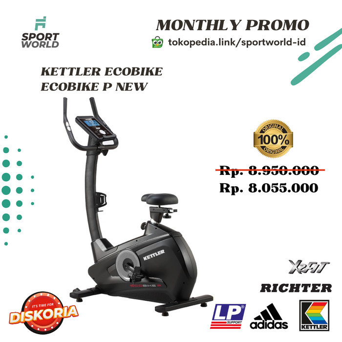 KETTLER ECOBIKE P - SEPEDA STATIS