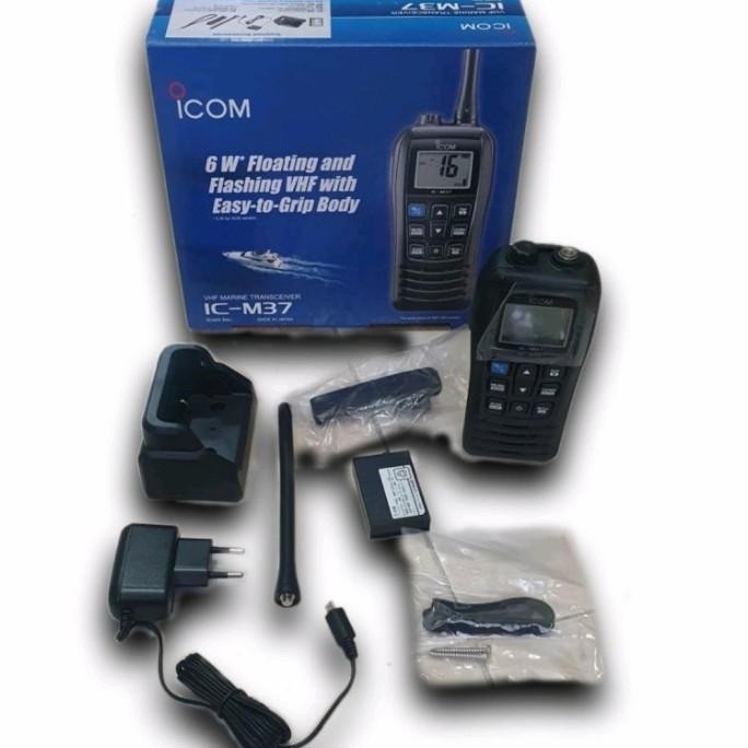 HT ICOM IC-M37 MARINE VHF HT ICOM M37 VHF