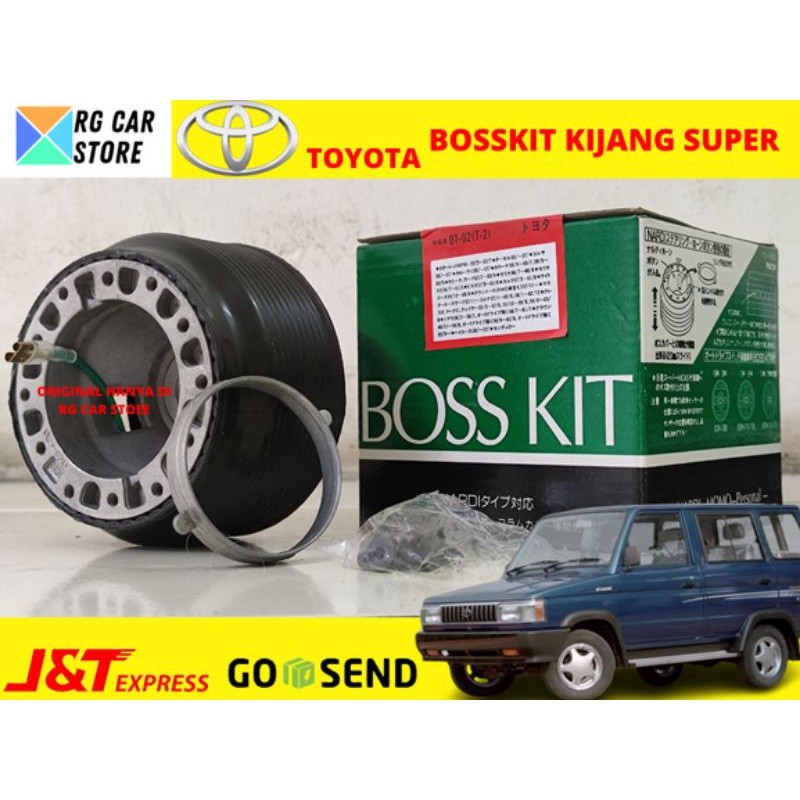 Cover Stir / Bungkus Stir BOSSKIT KHUSUS TOYOTA KIJANG- BOSSKIT STIR RACING MOBIL KHUSUS TOYOTA