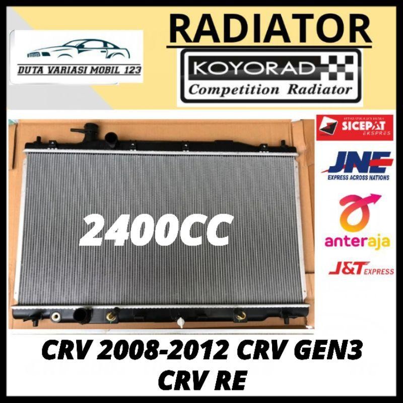 Radiator Crv 2008 2009 2010 2011 2012 Crv Gen-3 Crv Re 2400Cc Matic - Koyorad