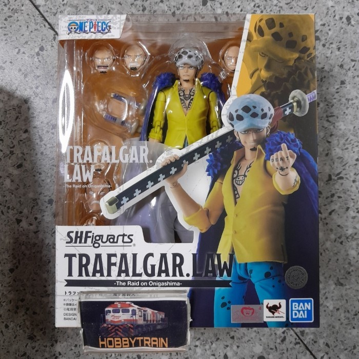 SHF TRAFALGAR LAW THE RAID ON ONIGASHIMA FIGURE