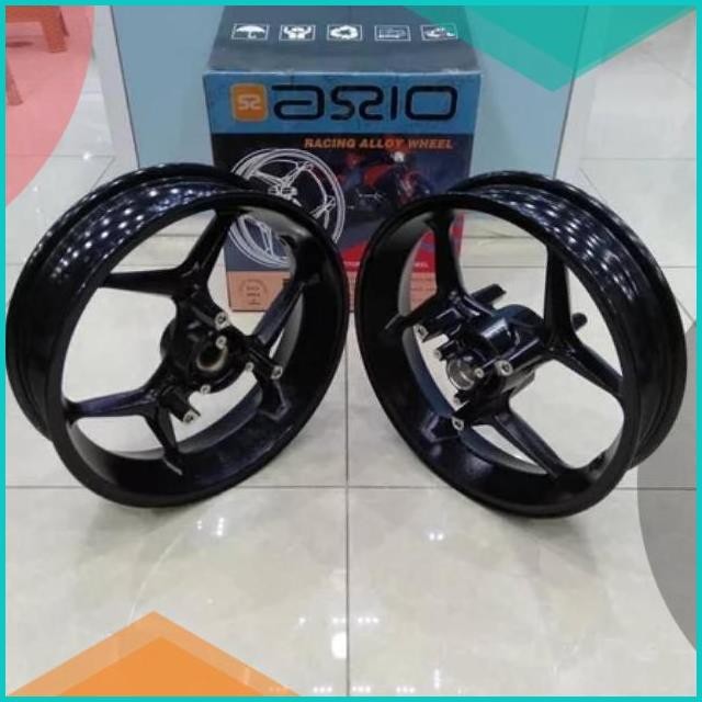 Velg axio nmax double disc depan belakang tapak lebar original 11OKTZ4
