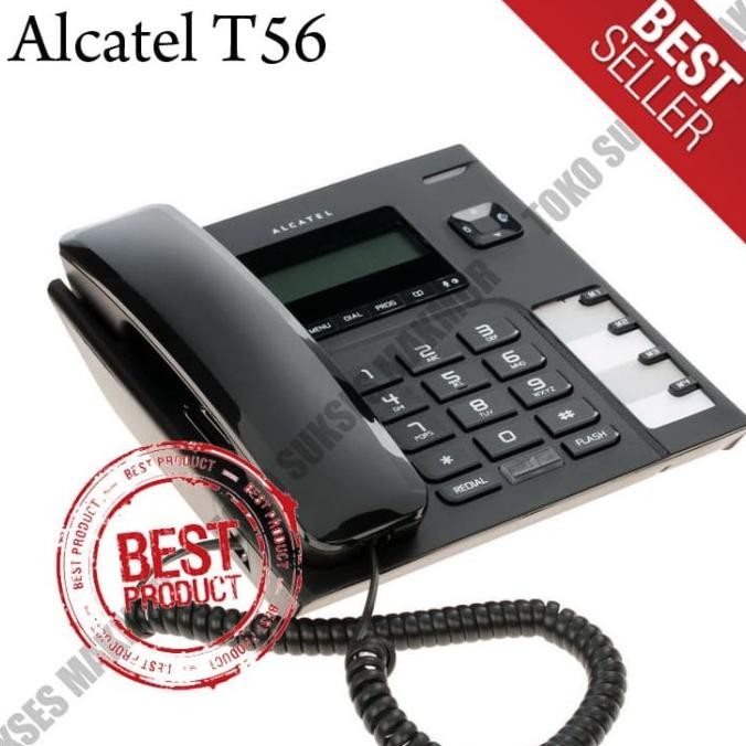 Telepon Single Line Alcatel T56 - HITAM