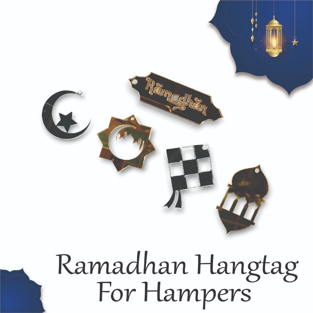 

Hangtag Hampers Lebaran Idul Fitri | Aksesoris Hang Tag Ramadan | Label Gift Tag Custom