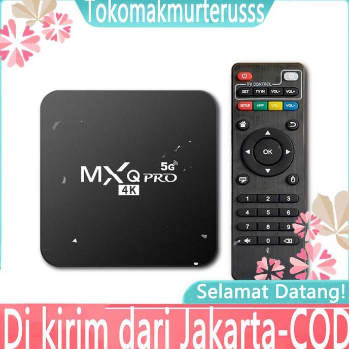 stb android tv box MXQ PRO 5G Smart TV 4K ULTRA HD RAM 1GB ROM 8GB