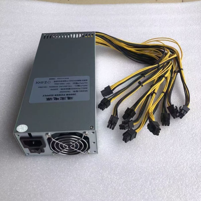 PSU 2000W Goldshell KA Box Pro AL Box asic miner rekomendasi SM24 Silvermining24 Bitmain power