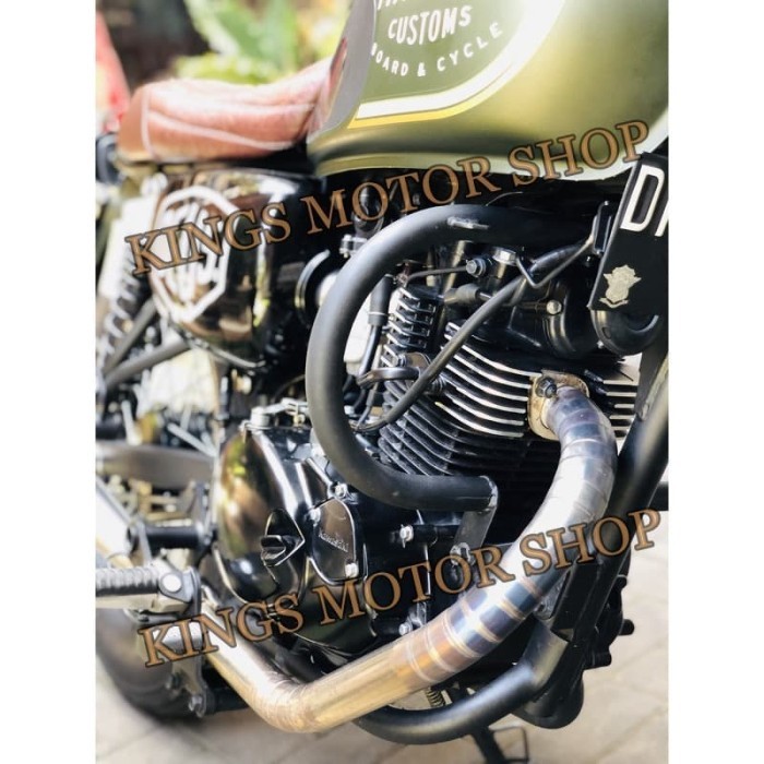 Crashbar Engine Guard Side Engine Guard Kawasaki W175 Crash Bar W175